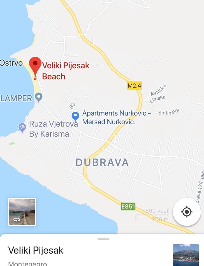 Apartments Nurkovic Dobra Voda Εξωτερικό φωτογραφία